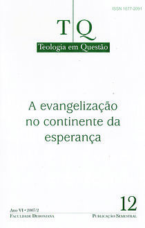 					Visualizza N. 12 (2007): A evangelização no continente da esperança
				