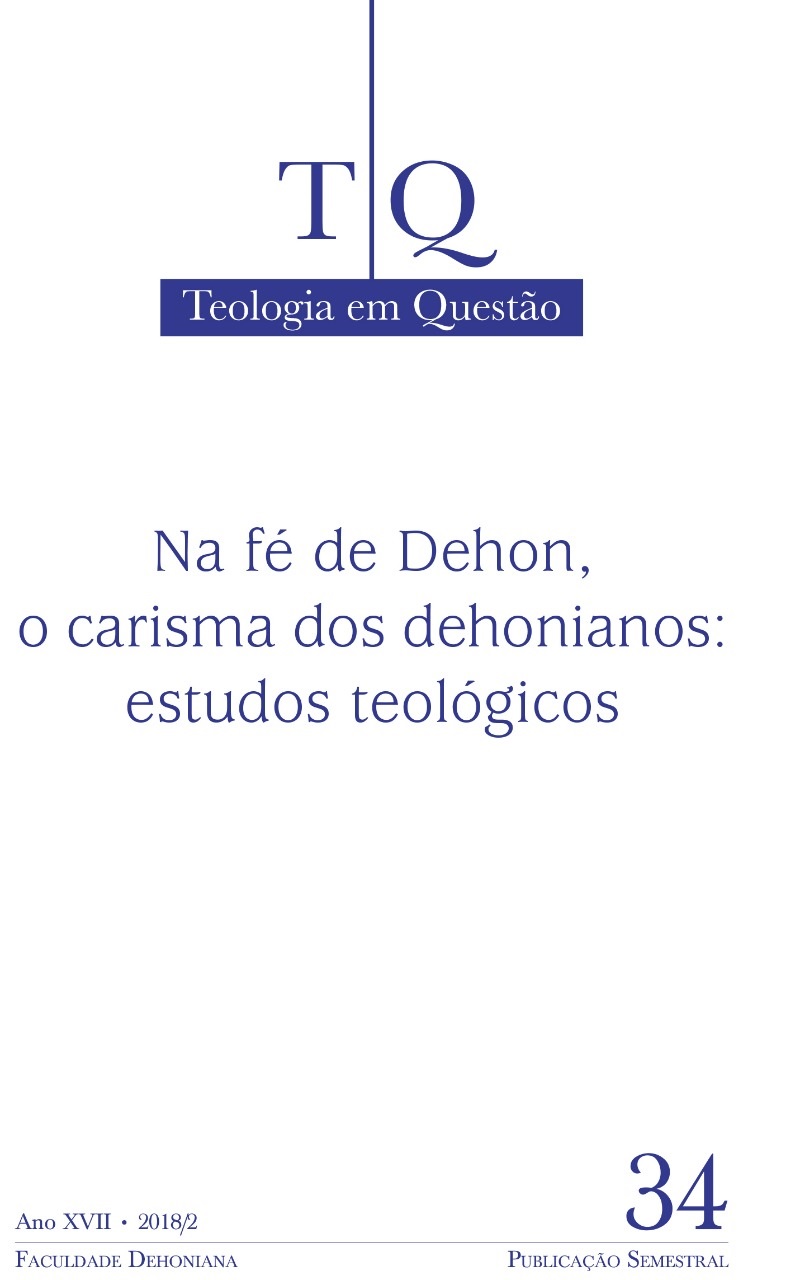 					Ver N.º 34 (2018): Na fé de Dehon, o carisma dos dehonianos: estudos teológicos
				